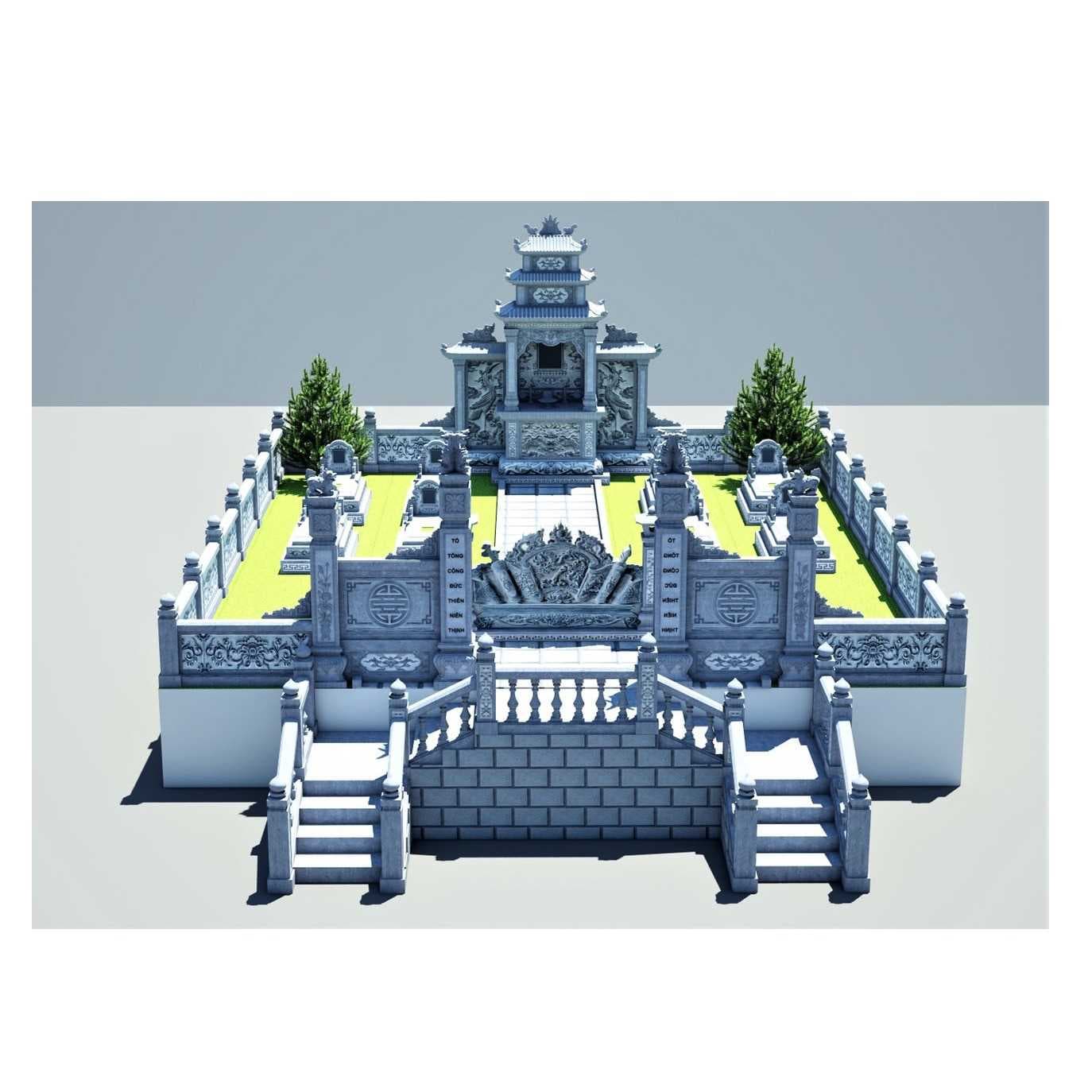 Cách Để Sở Hữu Một Thiết Kế Khu Lăng Mộ Đá Đẹp Và Đẳng Cấp - Lăng Mộ Đá Trường Thành