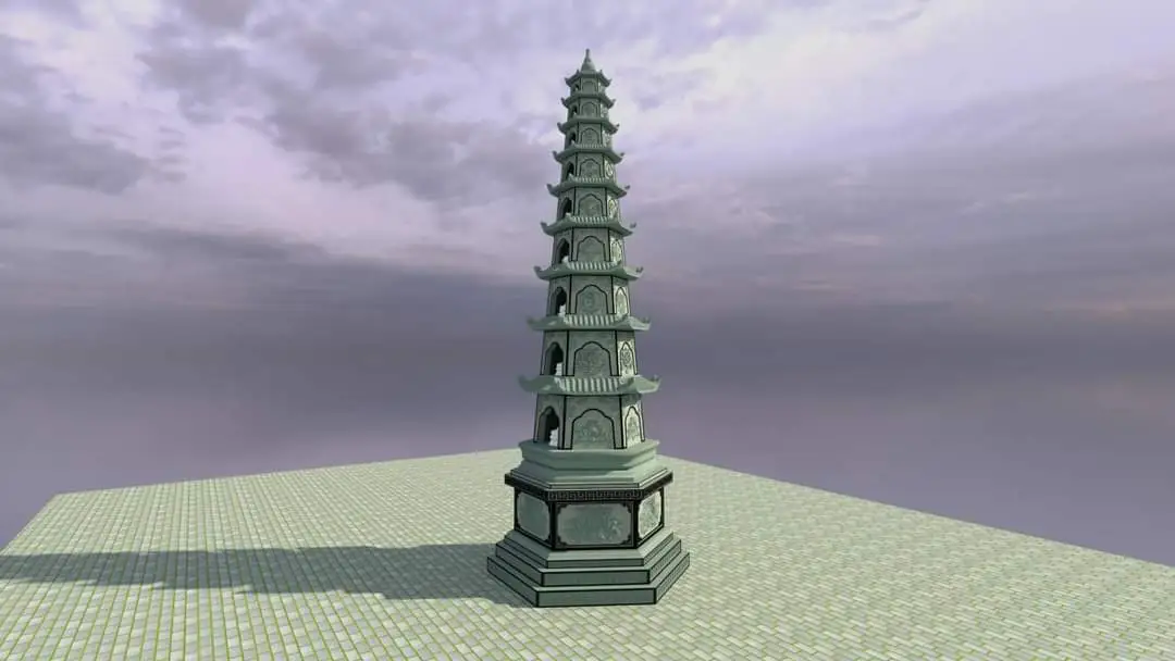 Mộ tháp đá- MDT-10 - Lăng Mộ Đá Trường Thành