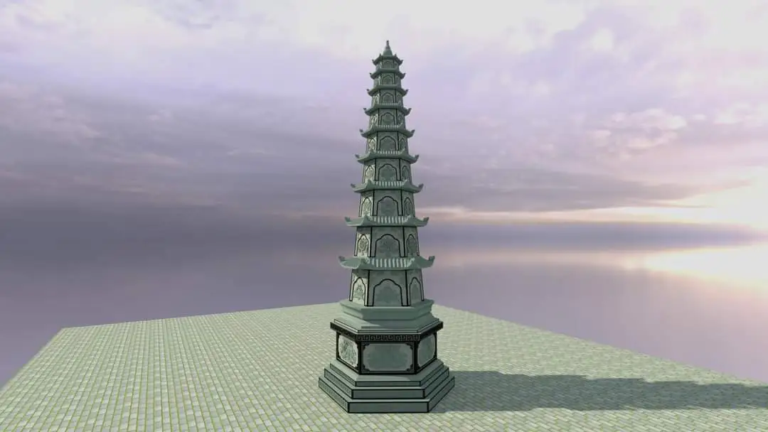 Mộ tháp đá- MDT-3 - Lăng Mộ Đá Trường Thành