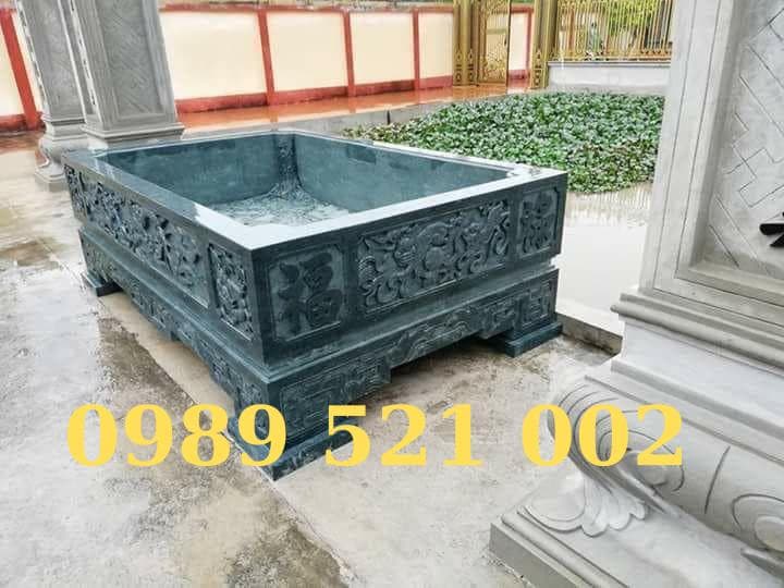 Chậu đá hình chữ nhật - Lăng Mộ Đá Trường Thành