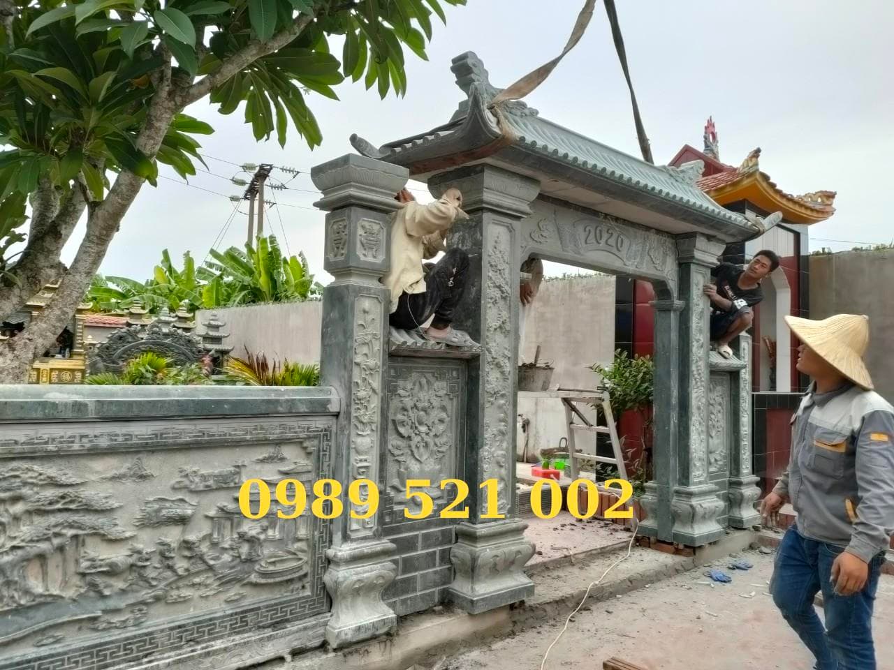 CỔNG ĐÁ NHÀ THỜ HỌ - Lăng Mộ Đá Trường Thành