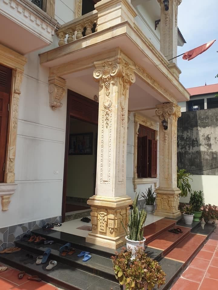 Cột biệt thự mẫu cột vuông - Lăng Mộ Đá Trường Thành
