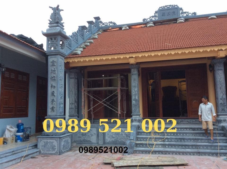 Cột đồng trụ đá cao cấp - Lăng Mộ Đá Trường Thành