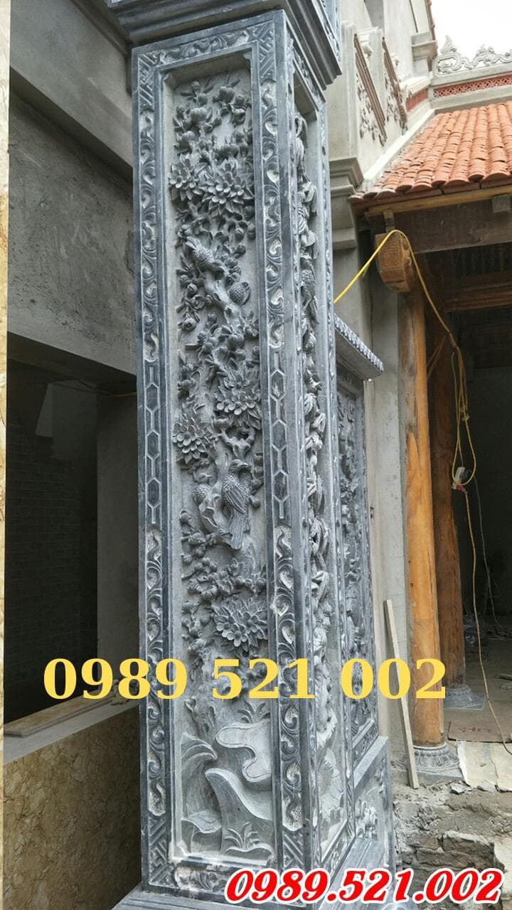 Cột đồng trụ đá hoa văn tinh xảo, đẹp mắt - Lăng Mộ Đá Trường Thành