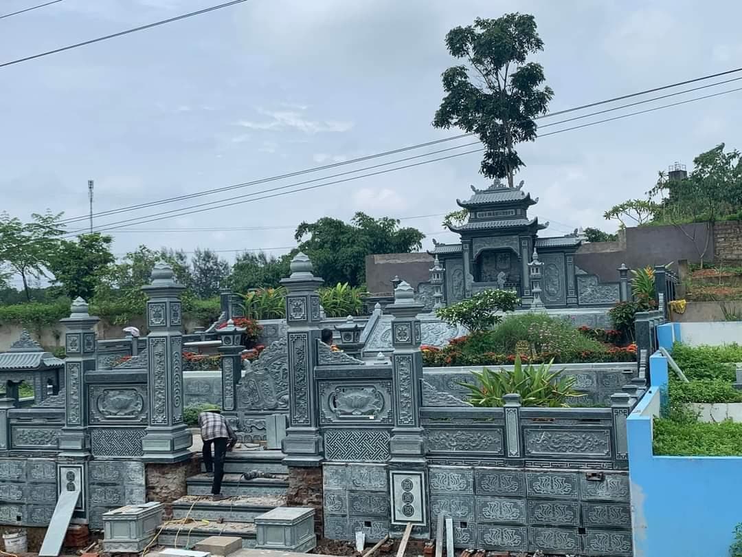 khu lăng mộ đá xanh rêu KLM 719 - Lăng Mộ Đá Trường Thành