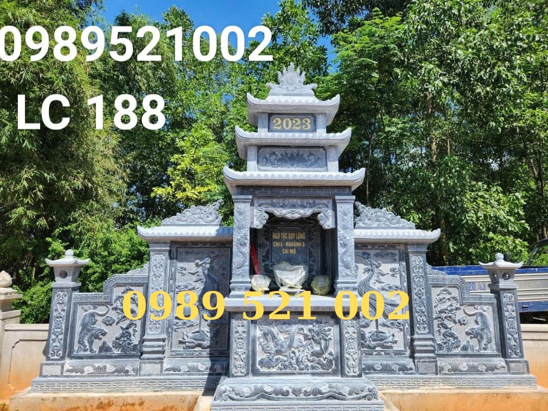 LĂNG CÁNH Dài đá xanh đen - Lăng Mộ Đá Trường Thành