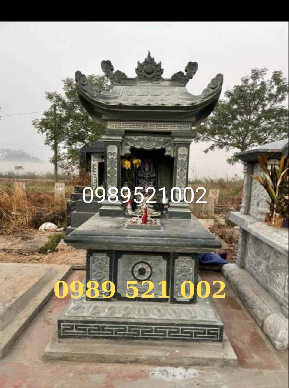 mộ 1 mái - Lăng Mộ Đá Trường Thành