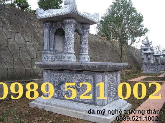 mộ 1 mái xanh đen - Lăng Mộ Đá Trường Thành