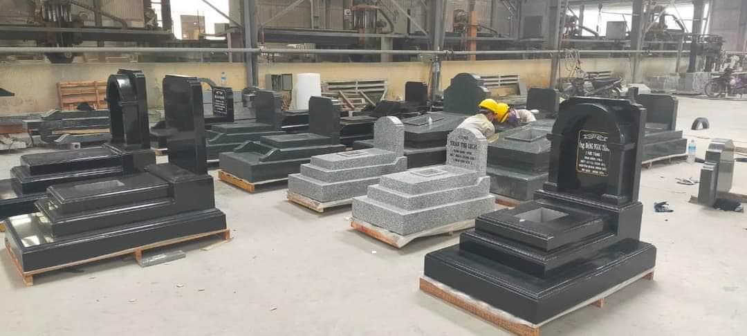 Mộ bành đá granite GR 224 - Lăng Mộ Đá Trường Thành