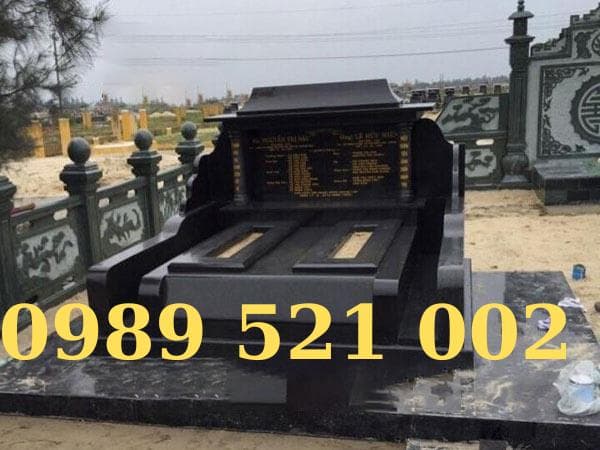 Mộ đá đôi đá Granite - Lăng Mộ Đá Trường Thành