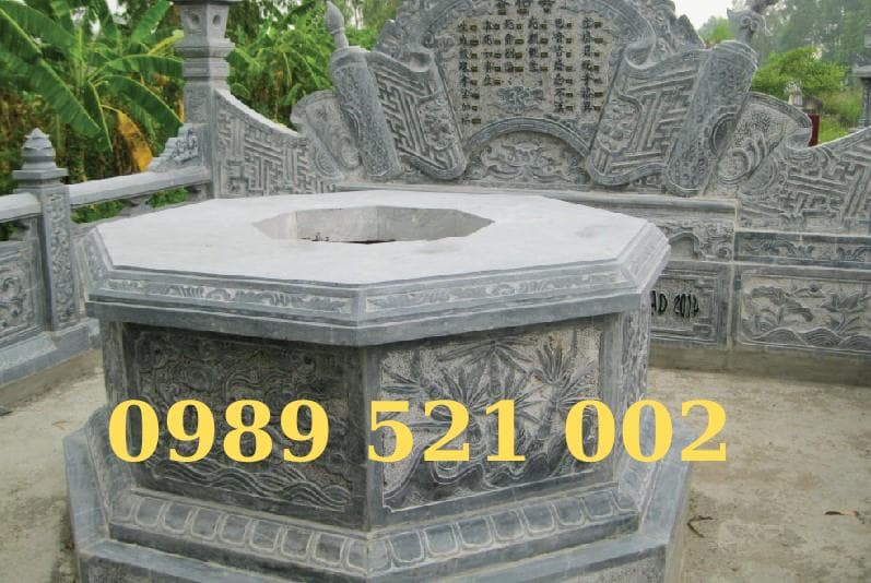 Mộ đá lục giác hoa văn tứ quý - Lăng Mộ Đá Trường Thành