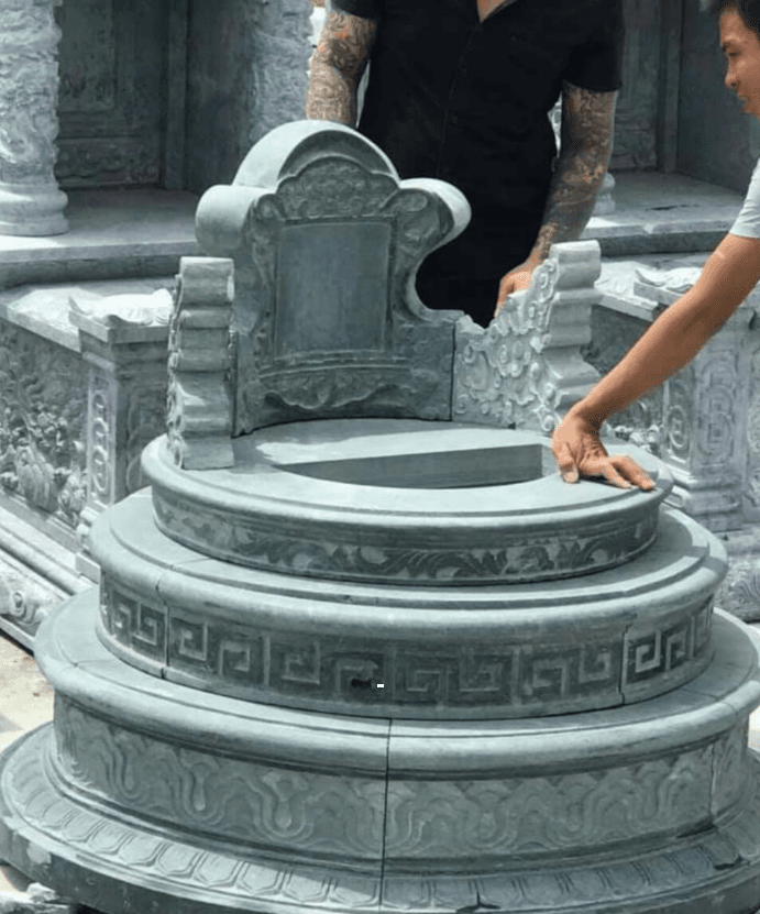 Mộ đá tròn MT 981 - Lăng Mộ Đá Trường Thành
