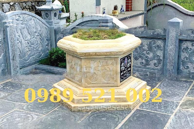 Mộ lục giác đá vàng - Lăng Mộ Đá Trường Thành