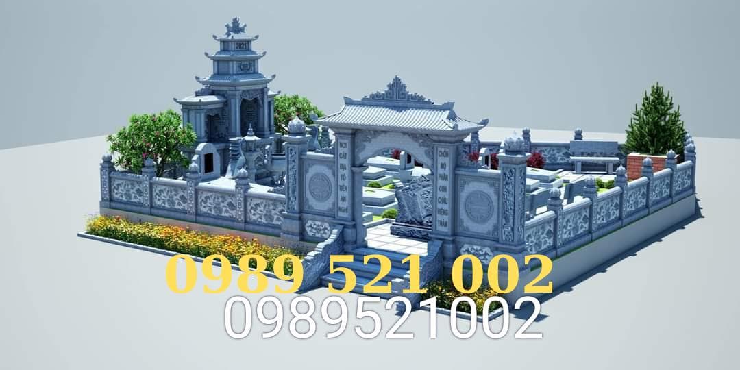 Phối cảnh 3d khu lăng mộ - Lăng Mộ Đá Trường Thành