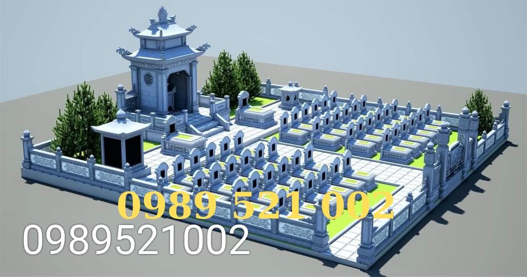Phối cảnh 3d khu lăng mộ - Lăng Mộ Đá Trường Thành