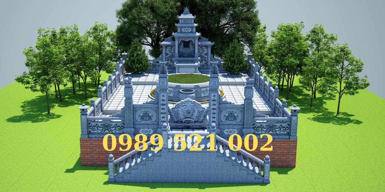 Phối cảnh 3D khu lăng mộ đẹp - Lăng Mộ Đá Trường Thành